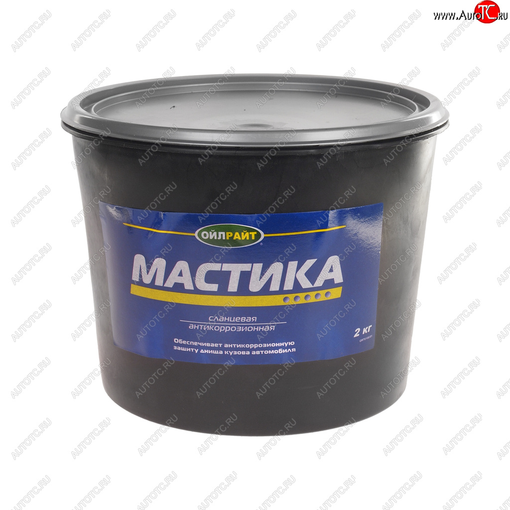 489 р. Антикор для наружных поверхностей мастика сланцевая 2кг OIL RIGHT OIL RIGHT 6100  с доставкой в г. Пермь