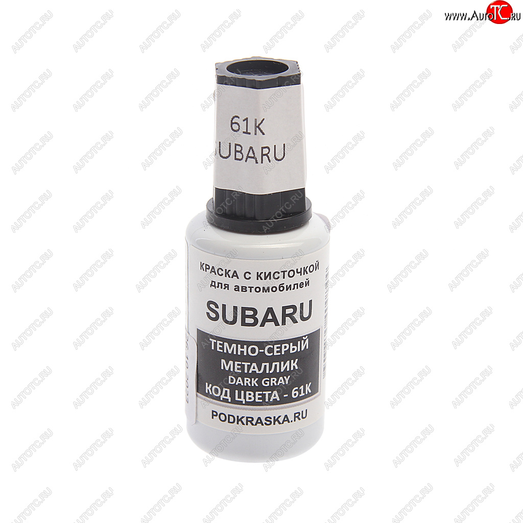 389 р. Краска с кистью 20мл SUBARU 61K PODKRASKA PODKRASKA 61k  с доставкой в г. Пермь