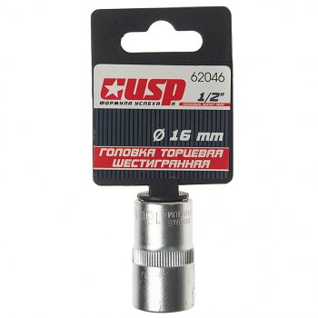 Головка торцевая 1/2 16мм USP USP 62046 USP 62046