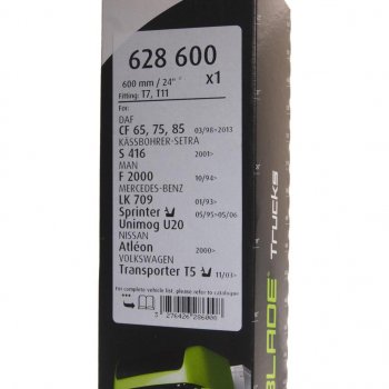 1 329 р. Щетка стеклоочистителя MAN 600мм Opti Blade VALEO VALEO 628600  с доставкой в г. Пермь. Увеличить фотографию 4