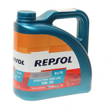4 099 р. Масло моторное ELITE LL 5W30 синт.4л REPSOL REPSOL 6397r  с доставкой в г. Пермь. Увеличить фотографию 1