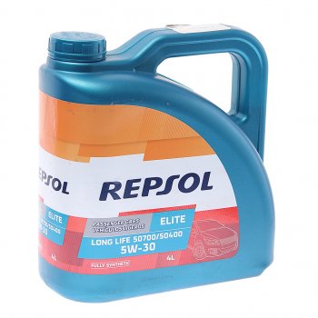5 249 р. Масло моторное ELITE Long Life 5070050400 5W30 синт.4л REPSOL REPSOL 6398r  с доставкой в г. Пермь. Увеличить фотографию 1