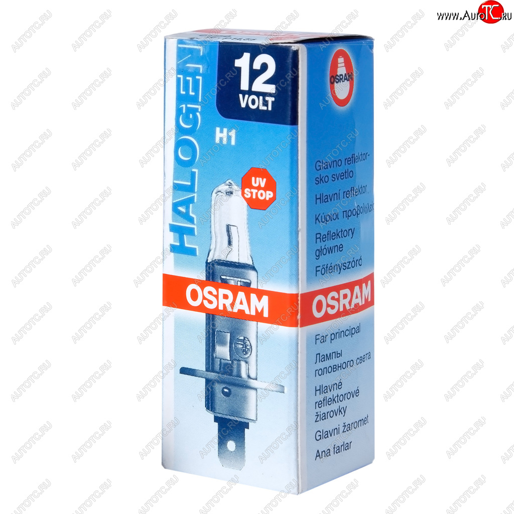 168 р. Лампа 12V H1 55W P14.5s OSRAM OSRAM 64150  с доставкой в г. Пермь