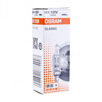139 р. Лампа 12V H1 55W P14.5s OSRAM OSRAM 64150clc  с доставкой в г. Пермь. Увеличить фотографию 4