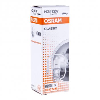 120 р. Лампа 12V H3 55W PK22s OSRAM OSRAM 64151clc  с доставкой в г. Пермь. Увеличить фотографию 4