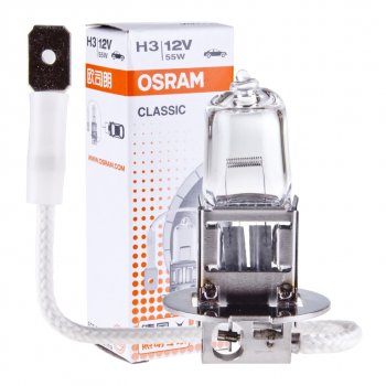 120 р. Лампа 12V H3 55W PK22s OSRAM OSRAM 64151clc  с доставкой в г. Пермь. Увеличить фотографию 1