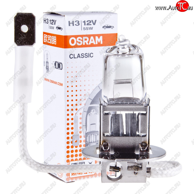 120 р. Лампа 12V H3 55W PK22s OSRAM OSRAM 64151clc  с доставкой в г. Пермь