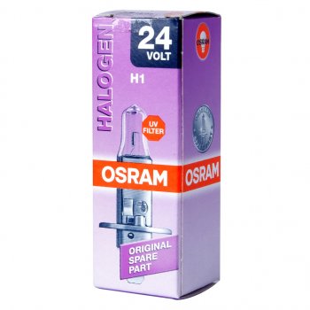 299 р. Лампа 24V H1 70W P14.5s OSRAM OSRAM 64155  с доставкой в г. Пермь. Увеличить фотографию 1