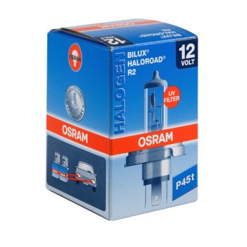359 р. Лампа 12V R2 4540W P45t-41 Visio OSRAM OSRAM 64183  с доставкой в г. Пермь. Увеличить фотографию 1