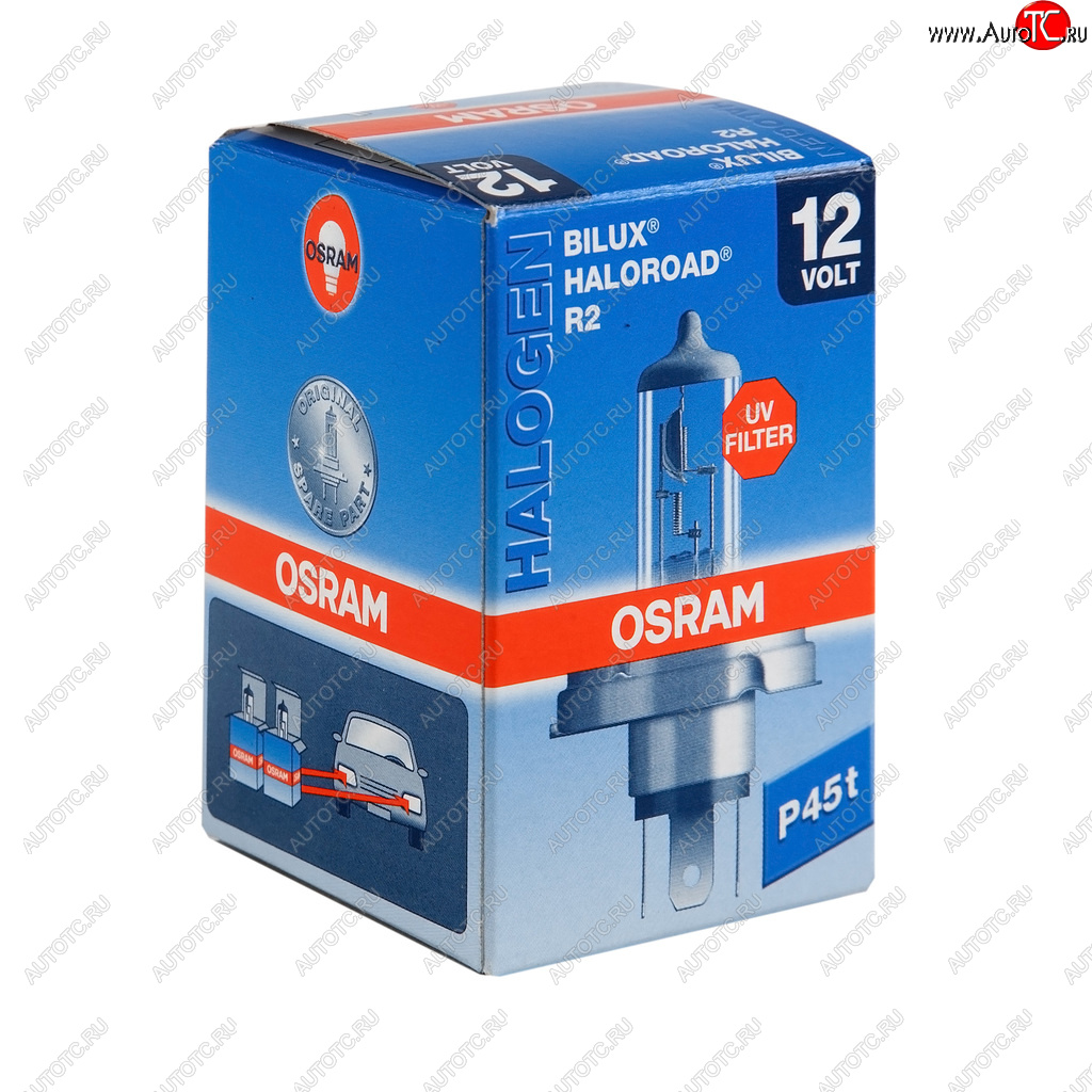 359 р. Лампа 12V R2 4540W P45t-41 Visio OSRAM OSRAM 64183  с доставкой в г. Пермь