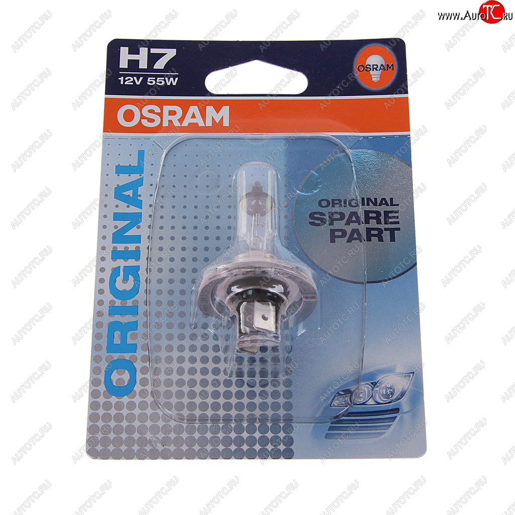 429 р. Лампа 12V H7 55W PX26d блистер (1шт.) OSRAM OSRAM 64210-01b  с доставкой в г. Пермь