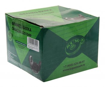 4 799 р. Фланец-вилка МАЗ вала карданного (4 отверстия, под крестовину 7522) СПЕЦМАШ СПЕЦМАШ 64226-2201049-спецмаш  с доставкой в г. Пермь. Увеличить фотографию 3