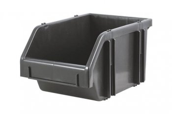 789 р. Лоток складской 490х310х190мм черный FIT FIT 65696  с доставкой в г. Пермь. Увеличить фотографию 1