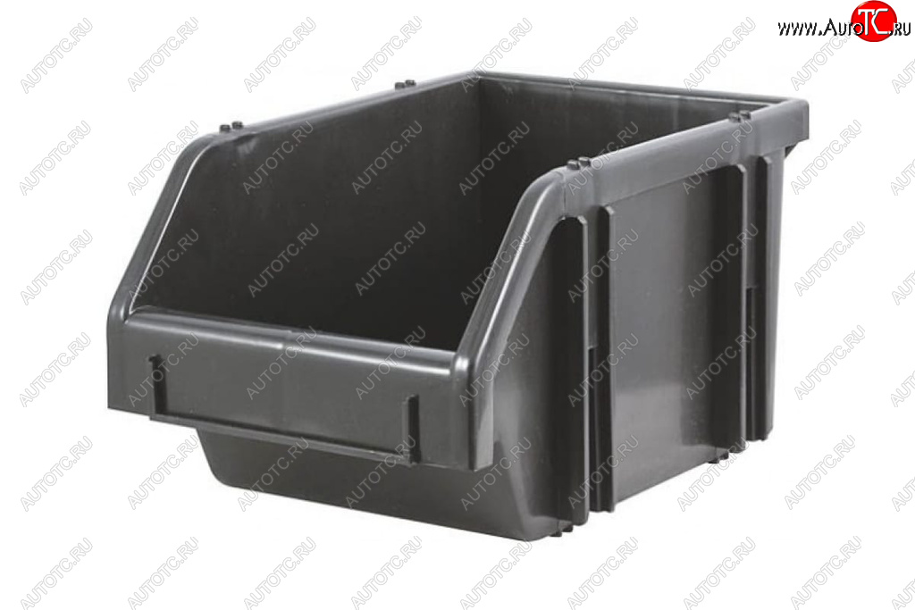 789 р. Лоток складской 490х310х190мм черный FIT FIT 65696  с доставкой в г. Пермь