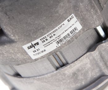 12 999 р. Генератор МАЗ,ЛАЗ,УРАЛ дв.ЯМЗ-236,7511,7601 28В 80А (замена для 6582.3701000-03) КЗАТЭ (ЗиТ) Завод имени А.М. Тарасова 6582.3701000-03гч  с доставкой в г. Пермь. Увеличить фотографию 5