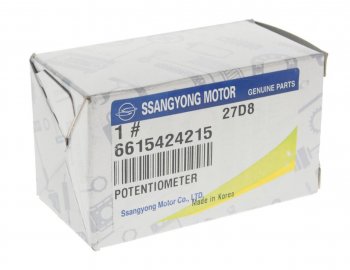 5 249 р. Датчик положения заслонки дроссельной SSANGYONG Korando OE SSANGYONG 6615424215  с доставкой в г. Пермь. Увеличить фотографию 3