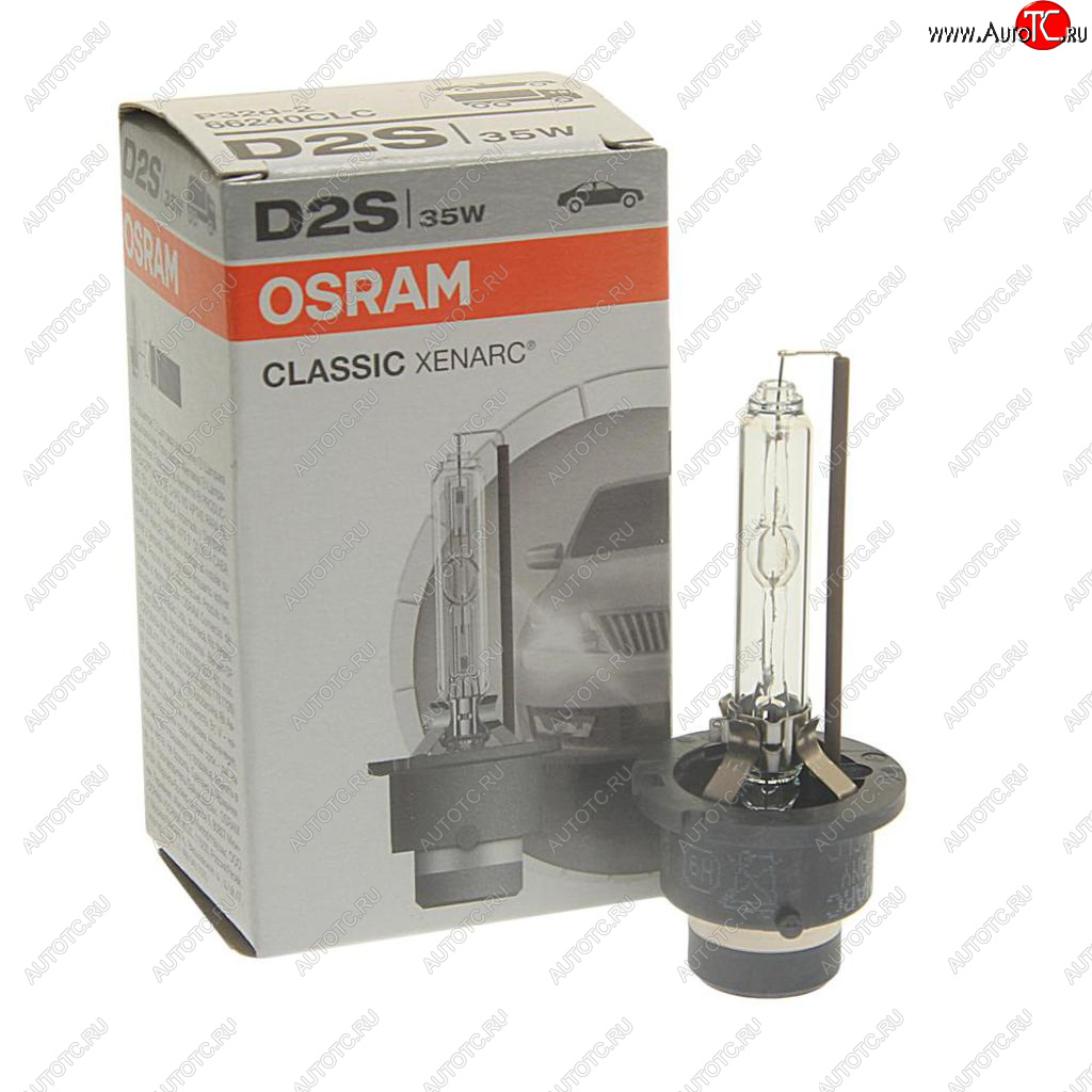 3 499 р. Лампа ксеноновая D2S 35W P32d-2 4150K 85V Classic OSRAM OSRAM 66240clc-fs  с доставкой в г. Пермь