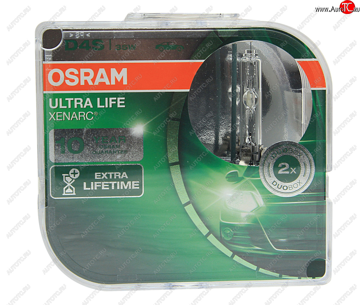 13 249 р. Лампа ксеноновая D4S 35W P32d-5 4300K 42V 3200лм бокс (2шт.) Ultra Life OSRAM OSRAM 66440ult-hcb  с доставкой в г. Пермь