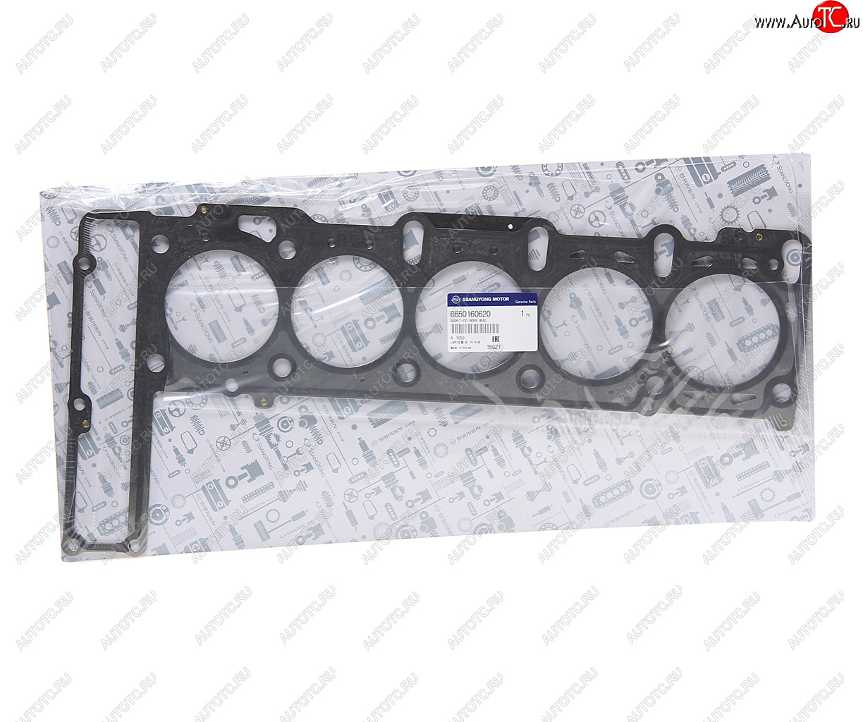 8 549 р. Прокладка головки блока SSANGYONG Kyron (06-),Rexton (06-) (D27) ЕВРО-4 OE SSANGYONG 6650160620  с доставкой в г. Пермь