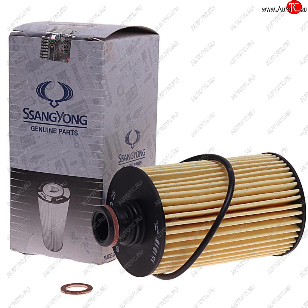 859 р. Фильтр масляный SSANGYONG Actyon (10-),Actyon Sports (12-),Rexton (12-) (D20) OE SSANGYONG 6721803009  с доставкой в г. Пермь