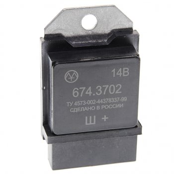469 р. Реле регулятор напряжения ГАЗ дв.CHRYSLER генератора 56044530 DENSO ЭНЕРГОМАШ ЭНЕРГОМАШ 674.3702  с доставкой в г. Пермь. Увеличить фотографию 1