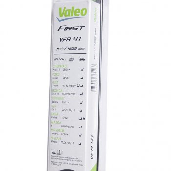 292 р. Щетка стеклоочистителя 400мм каркасная First VALEO VALEO 675540  с доставкой в г. Пермь. Увеличить фотографию 2