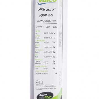 949 р. Щетка стеклоочистителя 550мм каркасная First VALEO VALEO 675555  с доставкой в г. Пермь. Увеличить фотографию 2