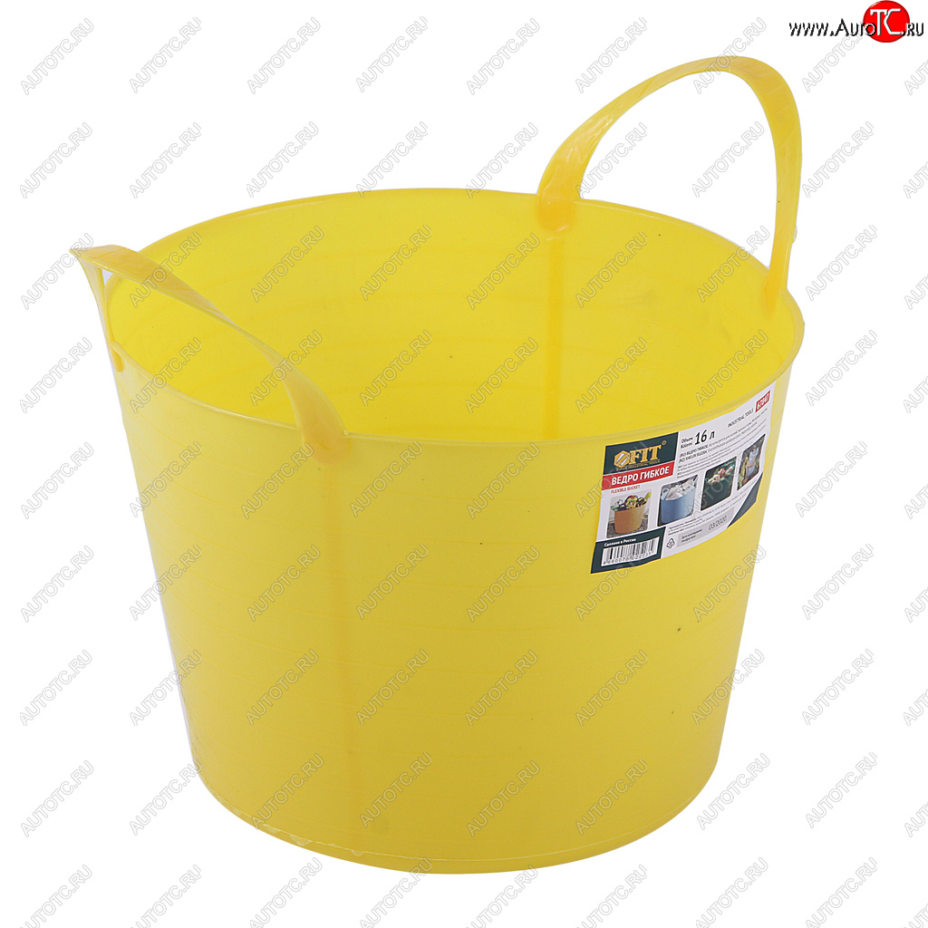 619 р. Ведро 16л пластик гибкое FIT FIT 67847  с доставкой в г. Пермь