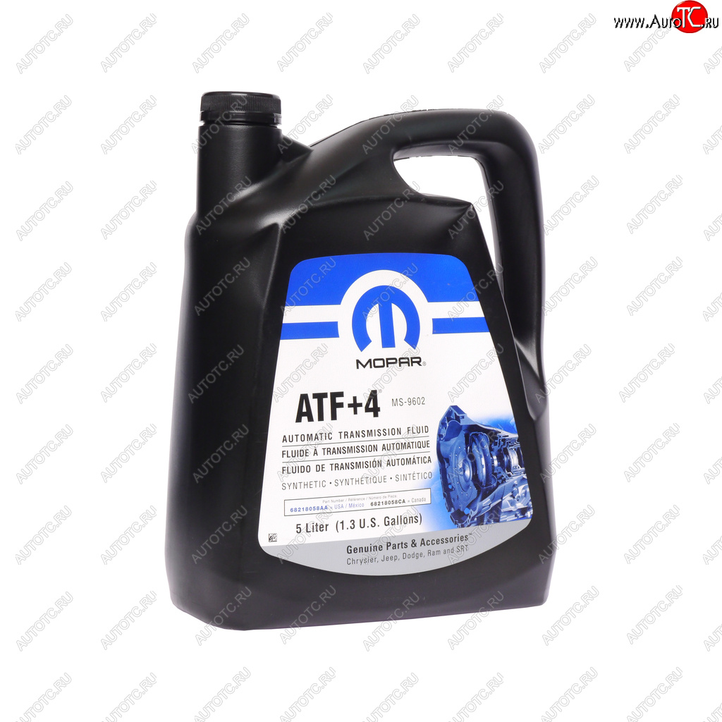 7 999 р. Масло трансмиссионное ATF для АКПП MS-9602 CHRYSLER 5л MOPAR MOPAR 68218058ac  с доставкой в г. Пермь