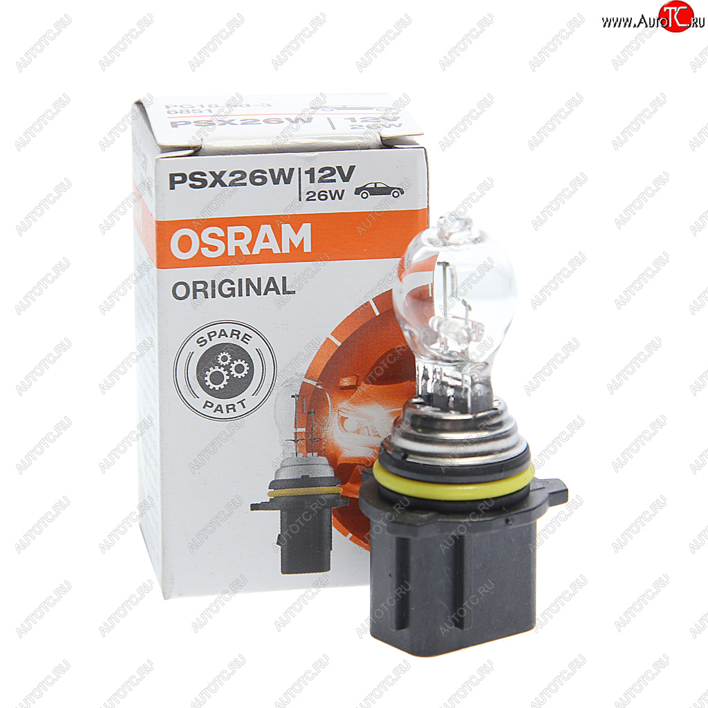 1 439 р. Лампа 12V PSX26W PG18.5d-3 OSRAM OSRAM 6851 OSRAM 6851  с доставкой в г. Пермь