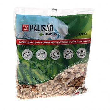 61 р. Щепа для копчения ольховая с можжевельником 200г PALISAD PALISAD 69512  с доставкой в г. Пермь. Увеличить фотографию 1