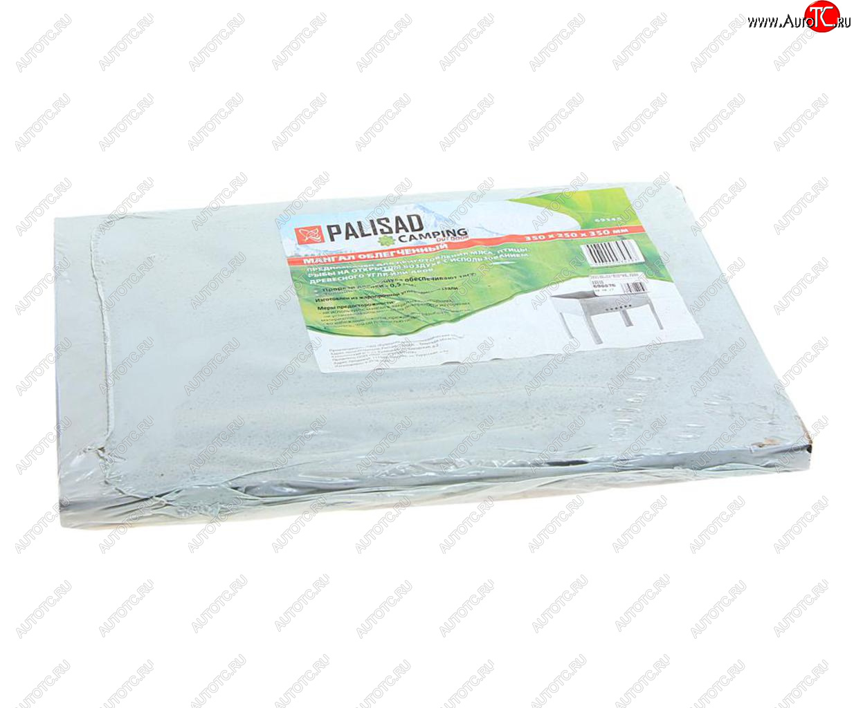 349 р. Мангал разборный 350х250х350х0.5мм PALISAD PALISAD 69546  с доставкой в г. Пермь