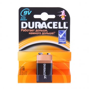 899 р. Батарейка KRONA 6LR61 9V блистер 1шт. Alkaline DURACELL DURACELL 6lr61-1bl  с доставкой в г. Пермь. Увеличить фотографию 1