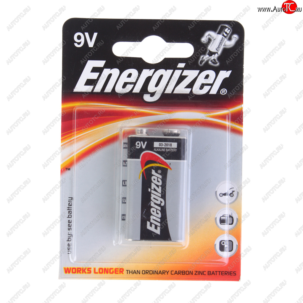 479 р. Батарейка KRONA 6LR61 9V блистер 1шт. Alkaline Max ENERGIZER ENERGIZER 6lr6 bc1  с доставкой в г. Пермь