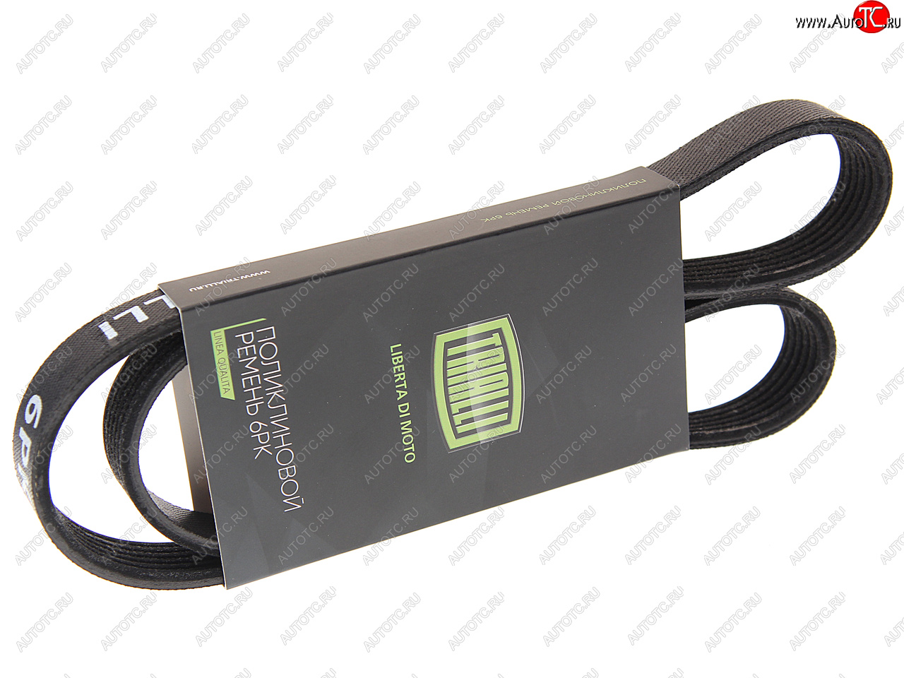 1 399 р. Ремень ЛАДА Vesta,X-Ray генератора с кондиционером TRIALLI TRIALLI 6pk1039e  с доставкой в г. Пермь