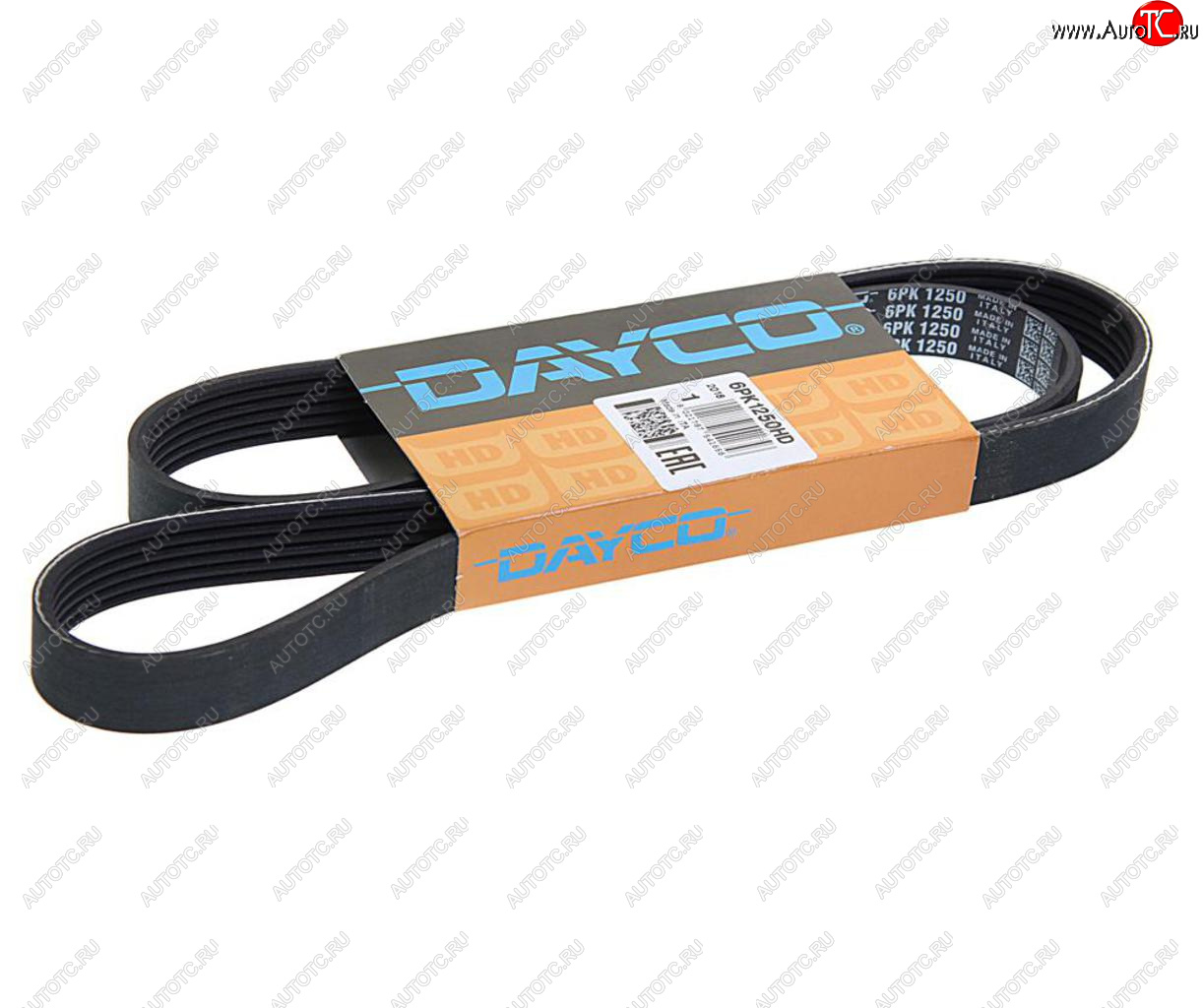 979 р. Ремень приводной поликлиновой 6PK1250HD DAYCO DAYCO 6pk1250hd  с доставкой в г. Пермь