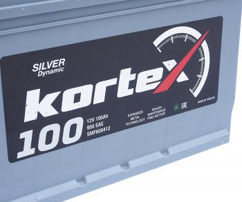 16 749 р. Аккумулятор KORTEX SILVER Dynamic ASIA 100Ач обратная полярность KORTEX 6ст100(0) smf600412 (d31)  с доставкой в г. Пермь. Увеличить фотографию 2