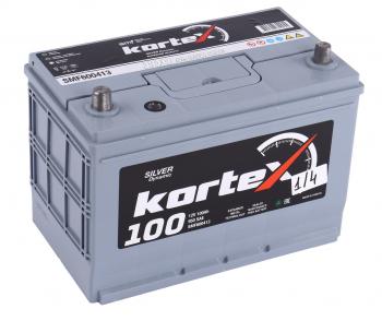 16 549 р. Аккумулятор KORTEX SILVER Dynamic ASIA 100Ач KORTEX 6ст100(1) smf600413 (d31)  с доставкой в г. Пермь. Увеличить фотографию 1