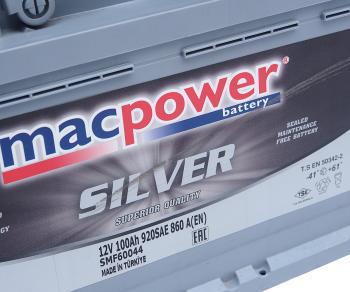 15 999 р. Аккумулятор MACPOWER 100Ач MACPOWER 6ст100(1) smf60044  с доставкой в г. Пермь. Увеличить фотографию 3