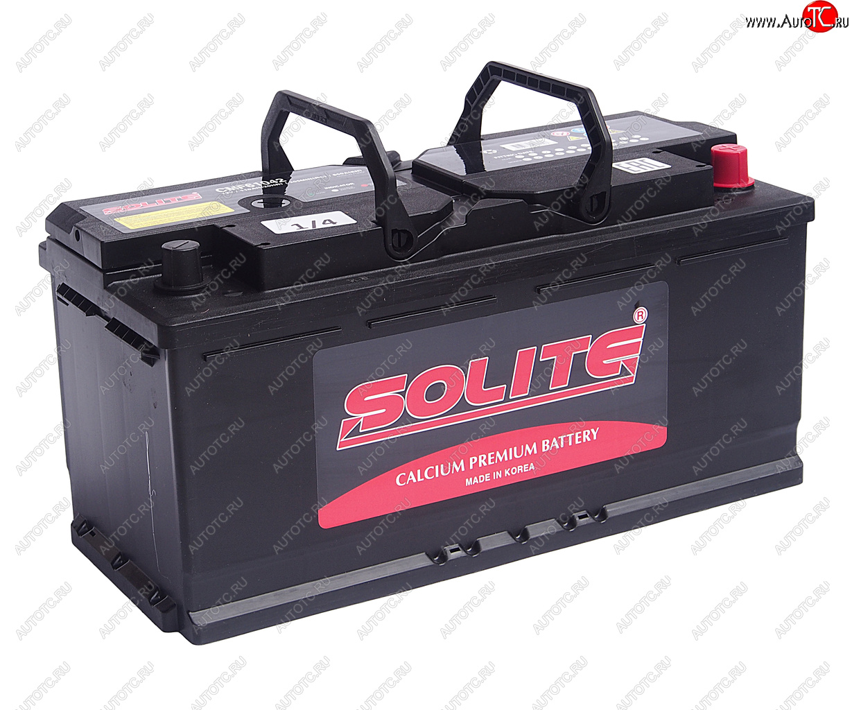15 699 р. Аккумулятор SOLITE 110Ач обратная полярность SOLITE 6ст110(0) cmf 61042  с доставкой в г. Пермь