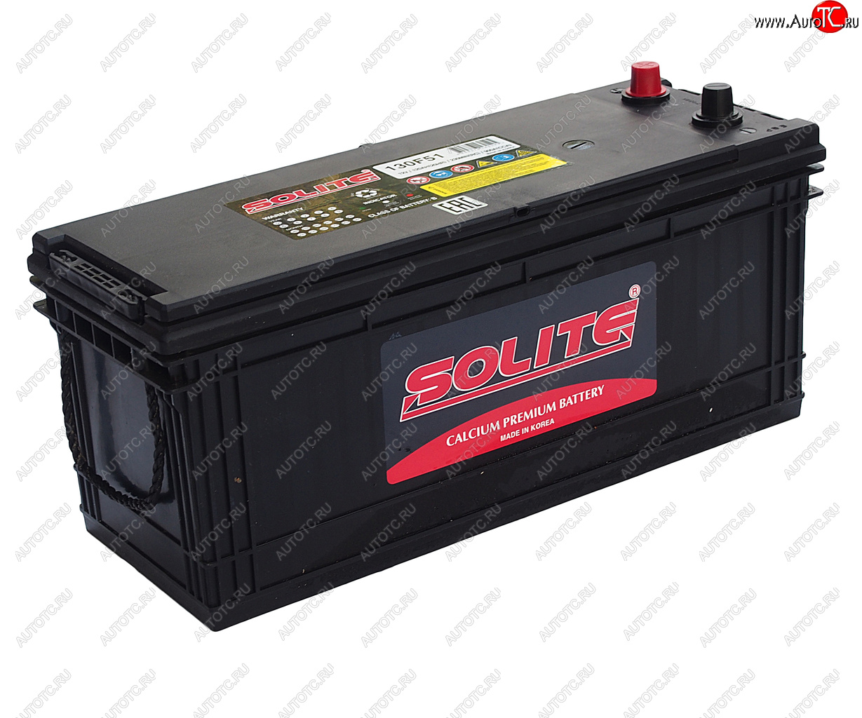 23 999 р. Аккумулятор SOLITE 120Ач SOLITE 6ст120 130f51  с доставкой в г. Пермь