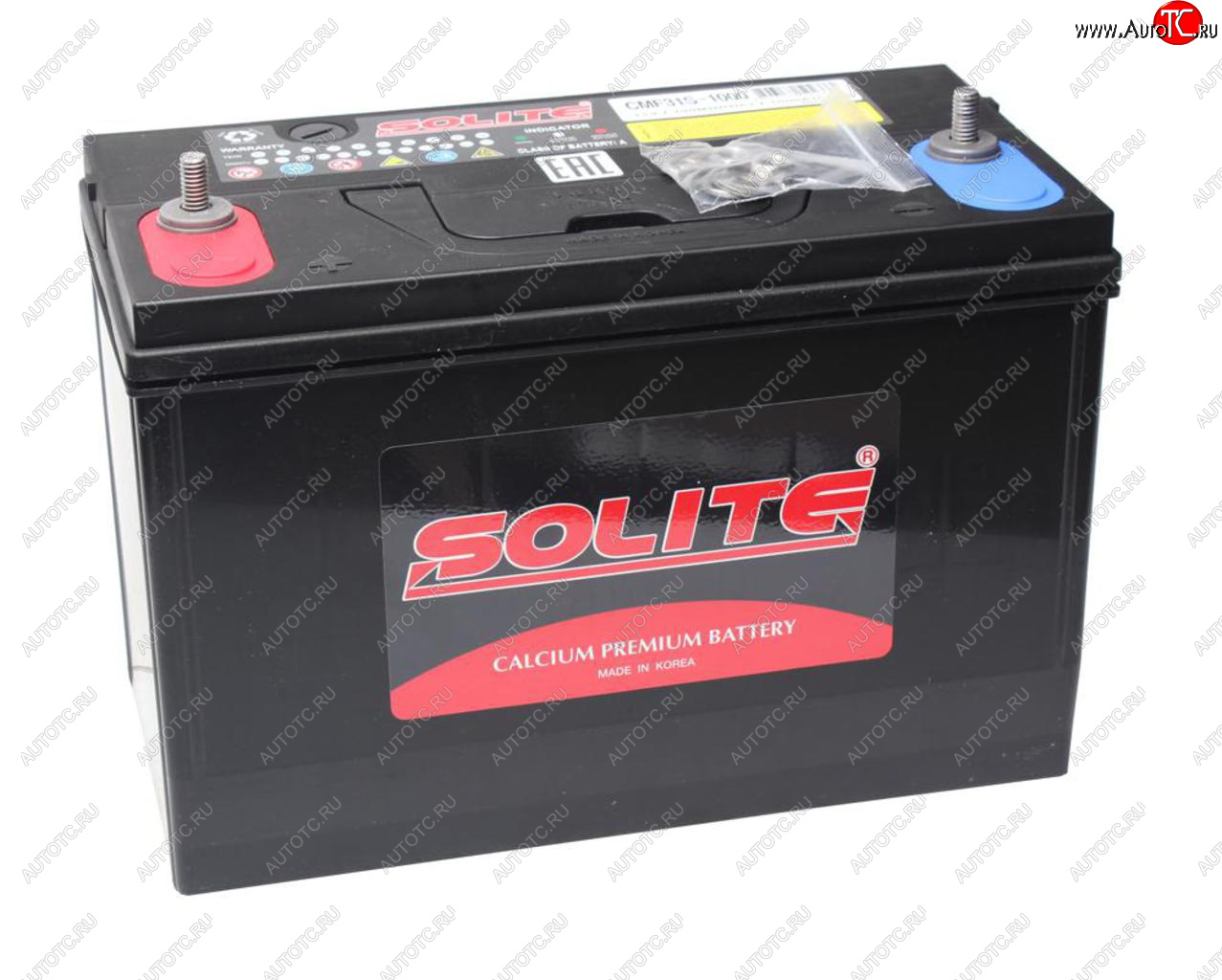 21 849 р. Аккумулятор SOLITE 140Ач винтовые клеммы SOLITE 6ст140 31s-1000  с доставкой в г. Пермь