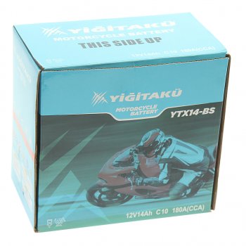 5 299 р. Аккумулятор YIGITAKU MOTO GEL 14А/ч MACPOWER 6ст14 ytx14-bs(mf) MACPOWER 6ст14 ytx14-bs(mf)  с доставкой в г. Пермь. Увеличить фотографию 3