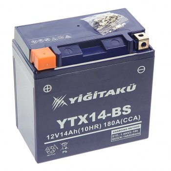 5 299 р. Аккумулятор YIGITAKU MOTO GEL 14А/ч MACPOWER 6ст14 ytx14-bs(mf) MACPOWER 6ст14 ytx14-bs(mf)  с доставкой в г. Пермь. Увеличить фотографию 1