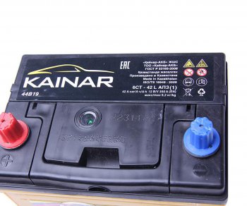 6 449 р. Аккумулятор KAINAR Asia 42Ач KAINAR 6ст42(1) 44b19r  с доставкой в г. Пермь. Увеличить фотографию 2