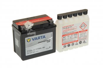2 889 р. Аккумулятор VARTA MOTO AGM 4А/ч VARTA 6ст4 504 012 003 (ytx5l-4(bs)) VARTA 6ст4 504 012 003 (ytx5l-4(bs))  с доставкой в г. Пермь. Увеличить фотографию 1