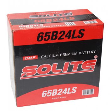 9 999 р. Аккумулятор SOLITE 50Ач обратная полярность SOLITE 6ст50(0) 65b24ls  с доставкой в г. Пермь. Увеличить фотографию 3