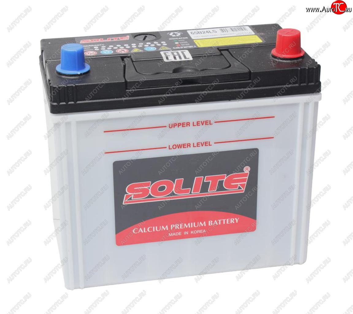 9 999 р. Аккумулятор SOLITE 50Ач обратная полярность SOLITE 6ст50(0) 65b24ls  с доставкой в г. Пермь