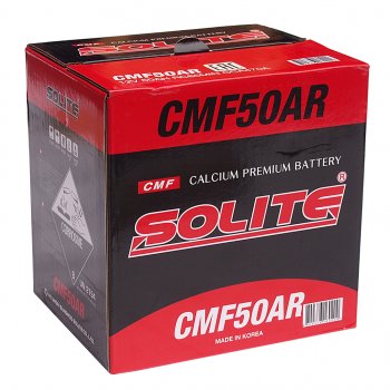9 999 р. Аккумулятор SOLITE 50Ач (куб) SOLITE 6ст50(1) cmf50ar  с доставкой в г. Пермь. Увеличить фотографию 4