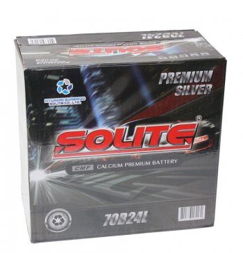 8 549 р. Аккумулятор SOLITE 59Ач обратная полярность SOLITE 6ст59(0) 70b24l  с доставкой в г. Пермь. Увеличить фотографию 3